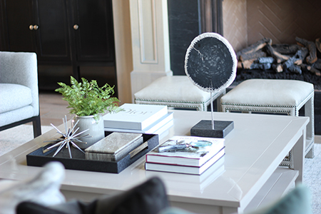 books, shelve, plants